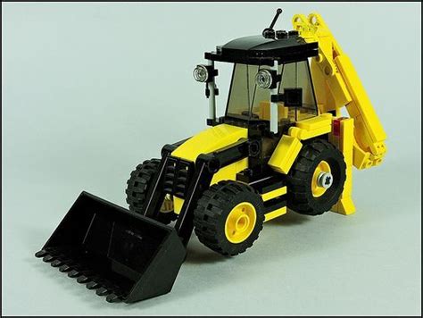 Jcb Backhoe Loader10 Krešo Krejča Flickr Lego Tractor Lego Truck