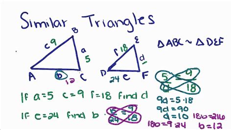 Introduction To Geometry 20 Similar Triangles Youtube