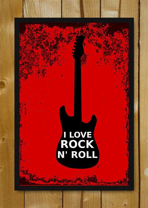 Definition, rechtschreibung, synonyme und rock and roll lub rock 'n' roll (ang. Buy Framed Posters Online Shopping India | I Love Rock N ...