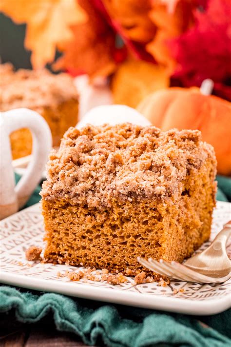 Pumpkin Coffee Cake Sugar And Soul