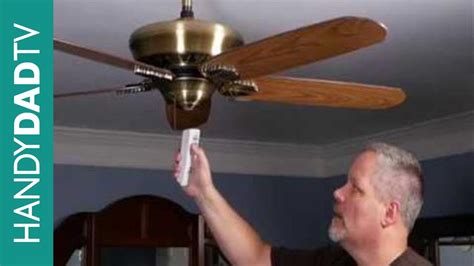 A ceiling fan is a great way to stay cool at home, with or without an air conditioner. How to Install a Ceiling Fan Remote Control - YouTube