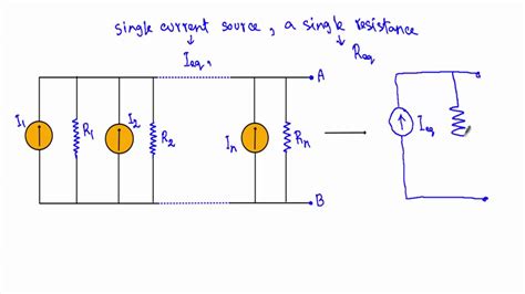 Millman Theorem And Derivation Parallel Voltage Current Sources And Both