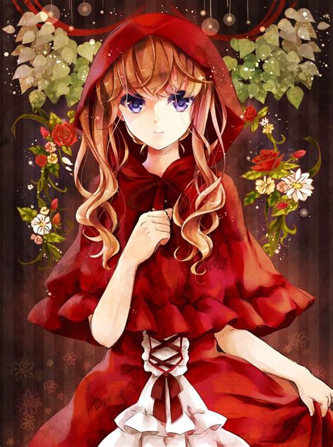 Red Riding Hood~ Cô Gái Trong Anime Nhân Vật Anime Anime