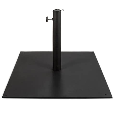 Best Choice Products 385lb Steel Square Patio Umbrella Base Stand W