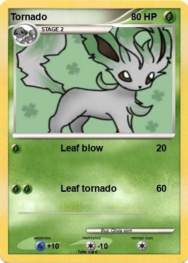 Pokémon Tornado 451 451 Leaf Blow My Pokemon Card
