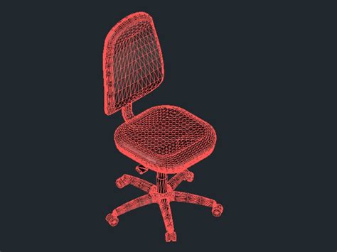 3d Chair In Autocad Cad Download 9541 Kb Bibliocad