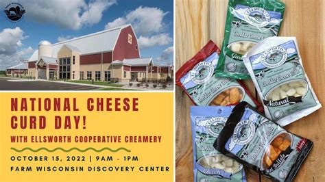 National Cheese Curd Day With Ellsworth Cooperative Creamery