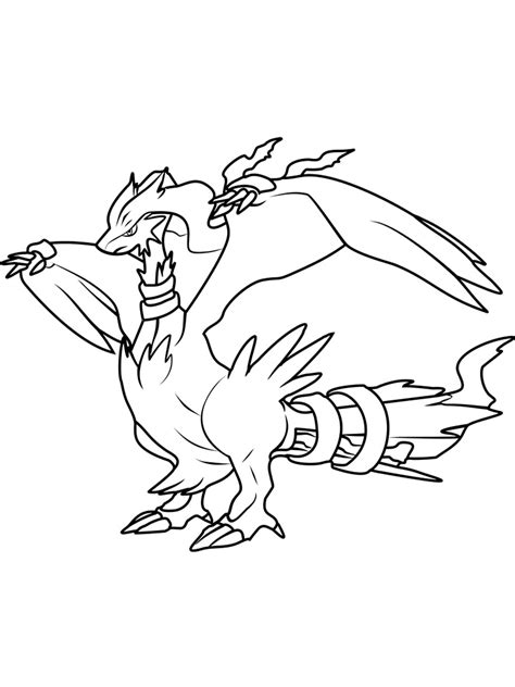 Legendary Pokemon Coloring Pages Free Printable