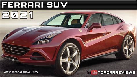 2021 Ferrari Suv Review Rendered Price Specs Release Date Youtube