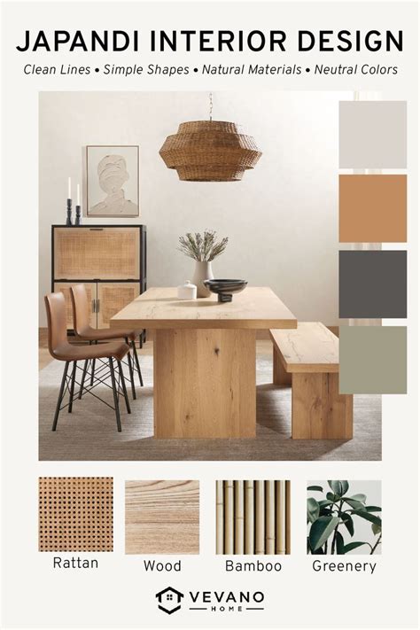 Japandi Interior Design Style Characteristics Including Japandi Color