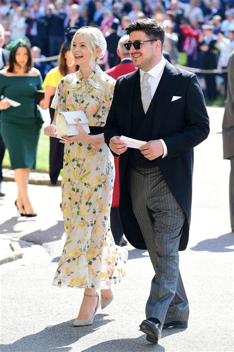 Celebrity Guest Arrivals At The Royal Wedding