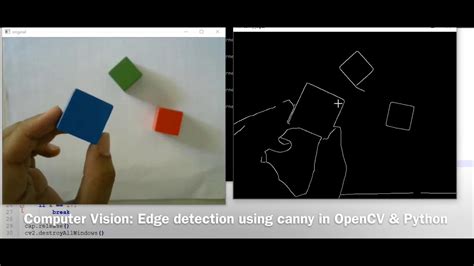 Computer Vision Edge Detection Using Canny In Opencv Python