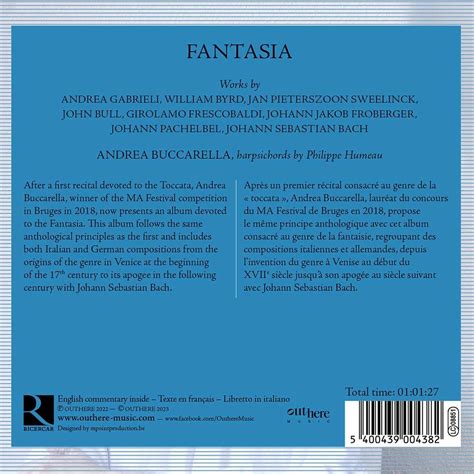 Andrea Buccarella Fantasia Cd Jpc