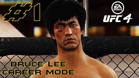 Three Peat Welterweight Bruce Lee Ufc 4 Career Mode Part 1 Ea
