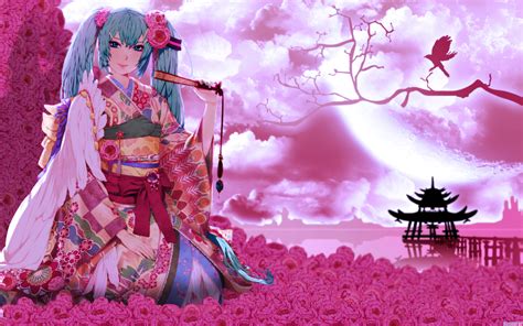 44 Anime Geisha Desktop Wallpapers
