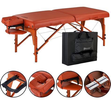 Master Massage 31 Santana™ Portable Massage Table Package With Therma Master Massage Equipments
