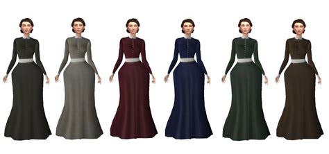 History Lovers Simblr Sims 4 Sensible Victorian Adults Dress This