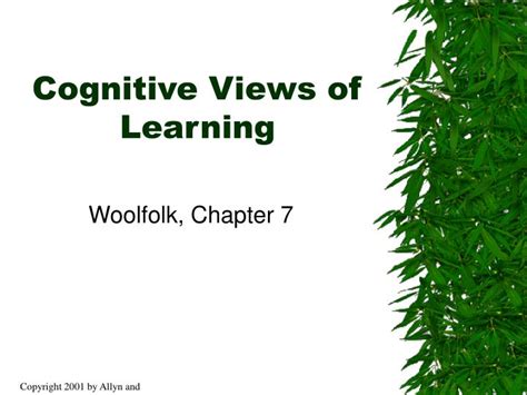 Ppt Cognitive Views Of Learning Powerpoint Presentation Free