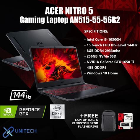 Acer Nitro 5 An515 55 56r2 Shopee Philippines