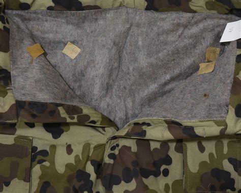 Genuine Romanian Army Surplus Camouflage Trousers Wool Lined Grade 1