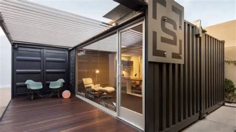 Shipping Container Modern Office Youtube
