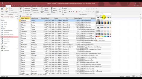 Microsoft Access 2013 Tutorial 3 Managing And Querying A Database Pt