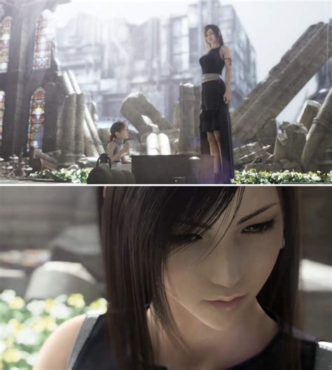 《最终幻想7重制版》蒂法乳量引争议 各版本形象对比新浪游戏手机新浪网