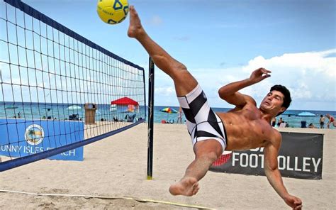 Así Es El Footvolley El Deporte Híbrido De Moda Beach Volley Tour