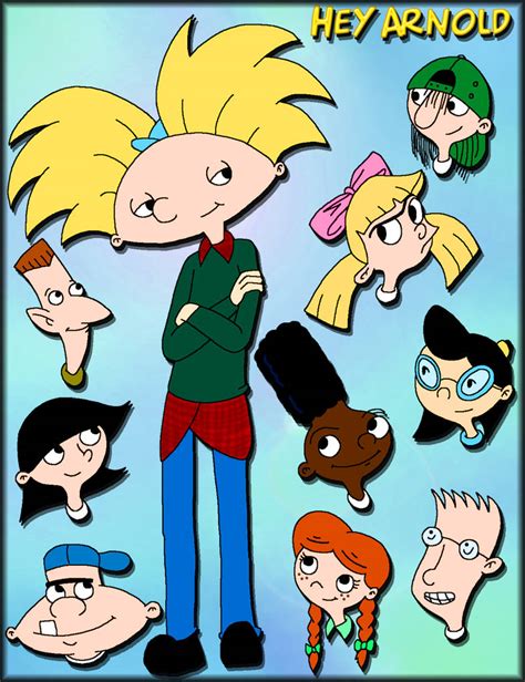 Hey Arnold Gang By Sidneymalfoy On Deviantart