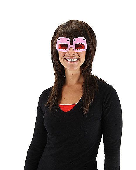 Pink Domo Glasses Glasses Pink Mirrored Sunglasses Women Types Of