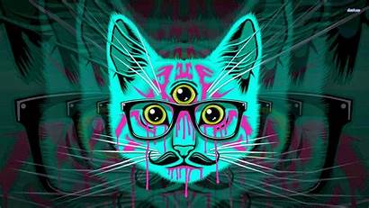 Cat Wallpapers Trippy Felix Psychedelic Hipster Backgrounds