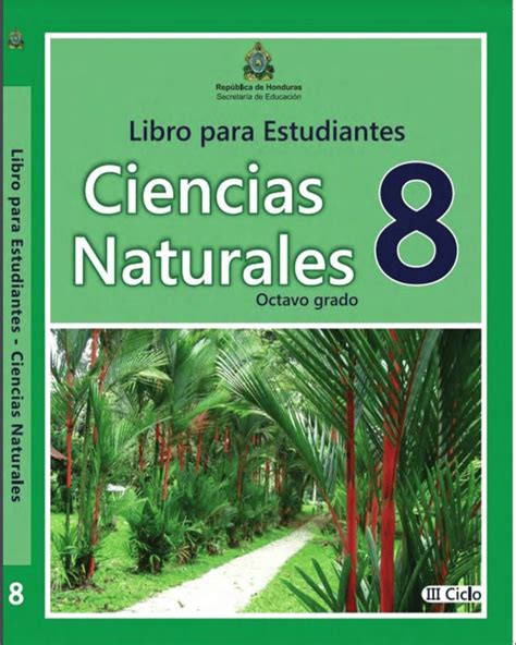 Libro De Ciencias Naturales 8 Grado Honduras