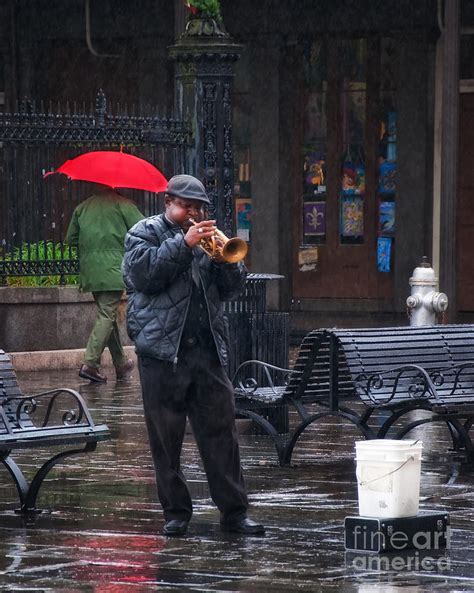 Rainy Day Blues New Orleans Photograph By Kathleen K Parker Fine Art