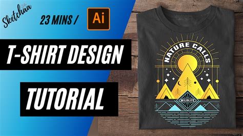 How To Make A T Shirt Design Using Adobe Illustrator Advanced T Shirt