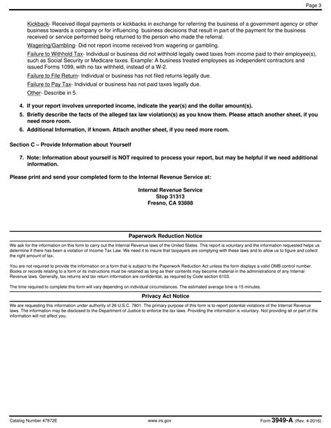 Irs Form 3949 A Fill Out Sign Online And Download Fillable Pdf