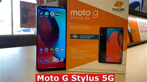 Moto G Stylus 5g Unboxing Boost Mobile Youtube