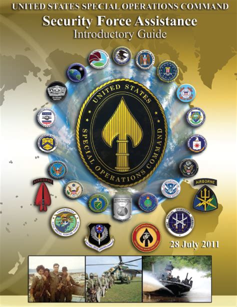 Us Special Operations Command Security Force Assistance Guide