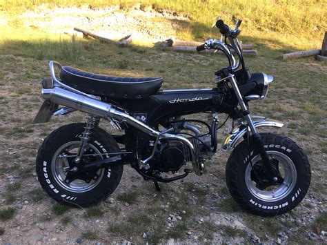 Custom honda ct70 time lapse build video, episode 1 of 3 starting from a bare frame to fully completed custom bike. Honda Dax Custom CT70 | Custom mini bike, Dax, Honda