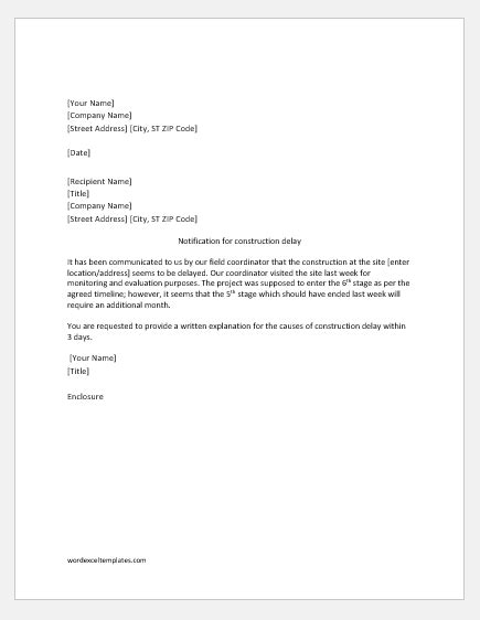 Sample Letter Of Late Payment Explanation Collection Letter Template