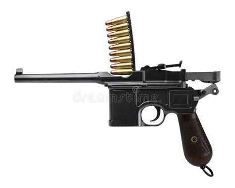 Mauser C96 Stock Photo Image Of Handgun Safety Bullet 16190346