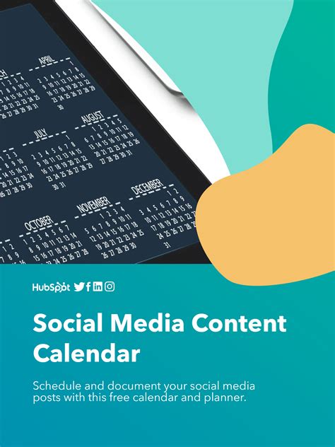The Social Media Content Calendar Manage Your Promotion 10 Free