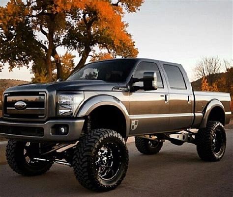 Gunmetal Grey F250 Jacked Pinterest Chevy Followers And Mustangs