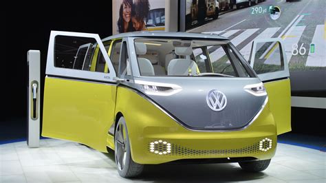 Volkswagen Gets A Charge Out Of Its Electric Microbus Concept