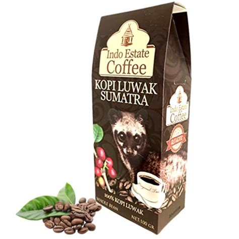 豆のまま100g スマトラ産 コピルアック Kopi Luwak Sumatra コピ・ルアク スマトラ 高級コーヒー豆 Indo