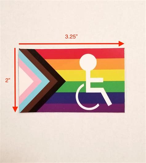 Disability Inclusive Pride Flag Etsy