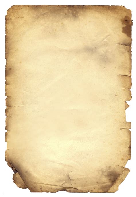 Free Old Paper Transparent Background Download Free Old Paper
