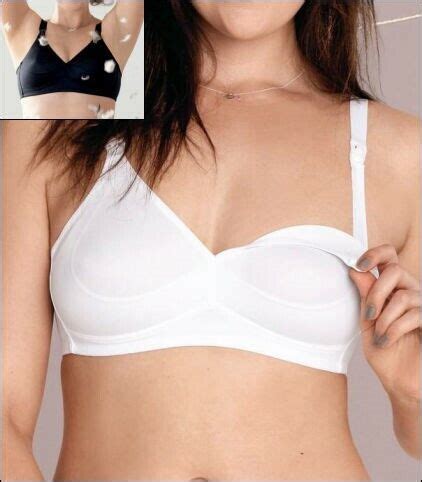 New Anita Maternity Nursing Bra Wire Free Style Size B White