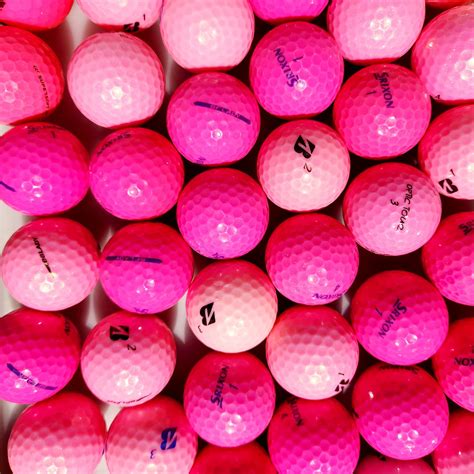 24 Pink Ball Mix A Grade Dave S Cheap Golf Balls
