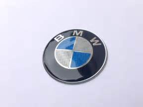 Bmw Carbon Fiber Hood Emblem Trunk Emblem Steering Wheel Emblem Set Of