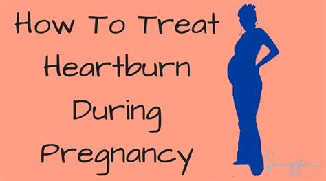how to treat heartburn during pregnancy snuggin